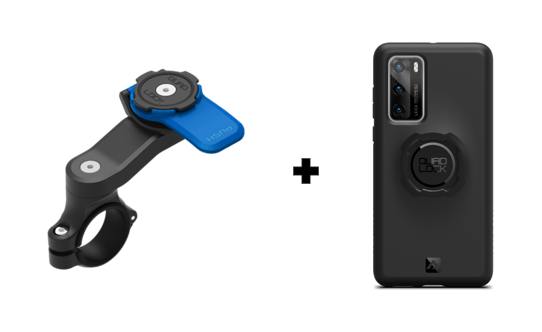 Kit Suporte Quad Lock | SAMSUNG GALAXY (CAPA MAG +SISTEMA MONTAGEM GUIADOR)