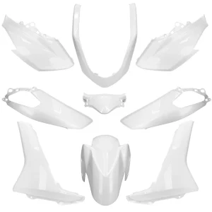 KIT DE CARENAGENS ALLPRO 9 PEÇAS YAMAHA NMAX 15-20 – BRANCO