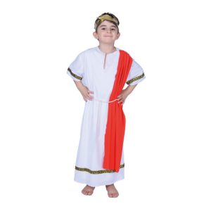 Fato romano César para criança: dos 6 aos 9 anos