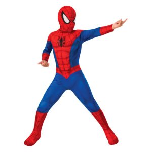 Fato oficial de Homem-Aranha para criança: dos 3 aos 10 anos