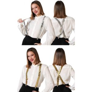 Alças com lantejoulas – 2 cores à escolha